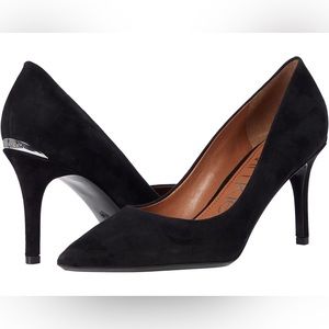 Calvin Klein Gayle Pointed Suede Pumps